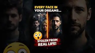 Every face in your dreams comes from real people you&rsquo;ve seen before.#shorts #creepyfacts #mindblown