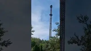 #Voltrum im #bayernpark #freefall aus 93 Meter #Fallh&ouml;he Nervenkitzel pur #themepark #freefalltower