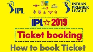 IPL Ticket Booking 2020 | HOW TO BOOK IPL Ticket 2020
