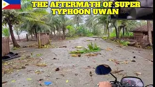 The Aftermath of Typhoon Uwan Dipaculao Aurora Philippines