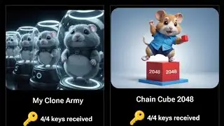 hamster kombat chain cube 2048  20 key codes for our 20 subscribers subscribe andsupport #subscribe