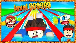 Mİ&Ccedil;O ile Su Yarış&ccedil;ısı OlduK !!  🏆Niko ile  ROBLOX Aqua Racer