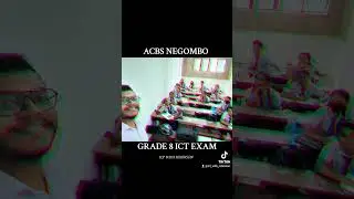ACBS INSTITUTE GRADE 8 ICT TERM TEST 📖🩶 #ol #ict #englishmedium #negombo