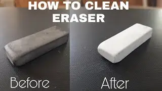 How to clean eraser