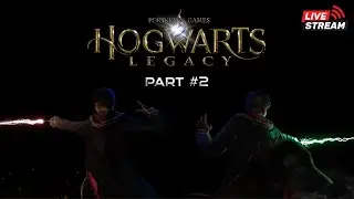 🔴 Arjat Gamerz is LIVE | Hogwarts Legacy DAY 2 Gameplay | New Spells Unlocked & Story Progression ✨🪄