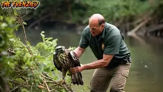 I saved a Hawk which was stuck in a Bush on the sea shore | The Frenzied