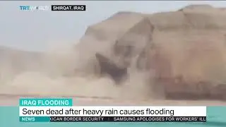 Several dead, thousands flee homes in Iraq's flash floods