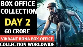 vikrant rona box office collection day 2 & budget: steady hold 60 crore worldwide