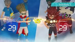 Inazuma Japan vs Devil Army Z | Eleven Victory Road #46 - Chronicle Mode (Gameplay)