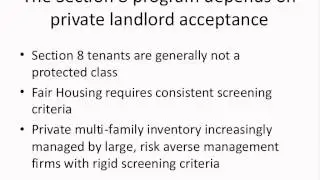 Reentry Housing Strategies