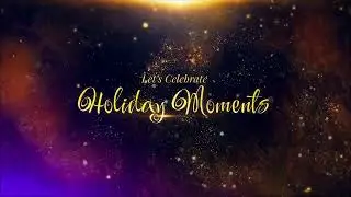 After Effects Template - Magic Holiday Sparkles Intro Videohive