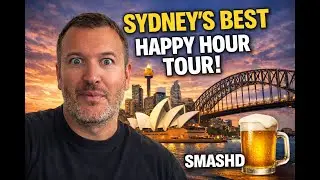 Sydney&rsquo;s Best Happy Hour Tour 🍻 | CBD Bars SMASHD