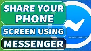 How to Share Your Phone Screen Using Messenger -  New Messenger Update
