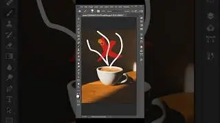 How to create a real smoke effect Photoshop tutorial #photoshop #photoshoptutorial  #adobephotoshop