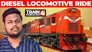 From Yard to Station🚆Train Sim World 4 Tamil Gameplay