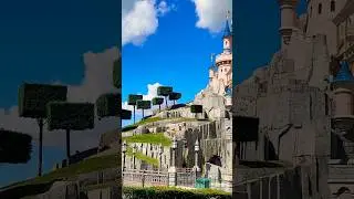 Minecraft trees in Disneyland Paris / Майнкрафт дървета в Дисниленд Париж