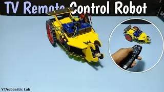 How to make a TV Remote Control Robot Car || #arduinoproject