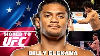 Billy Elekana 🇼🇸 MMA Highlights-Samoan Prospect Signed to the UFC