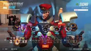Overwatch 2 Sigma God SUPER Intense SIGMA Season 20 Gameplay