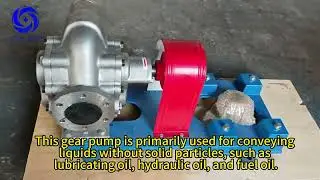 CIXIFM YCB Circular Arc Gear Pump Oil transfer pump, positive displacement pump #oilpump #gearpump