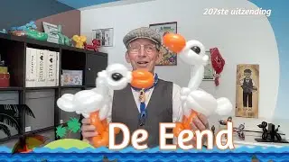 Balloon Duck  / Ballon eend - De Haagse ballonnenboer (207e) Ballonfiguren maken – balloon tutorial