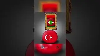 Past photos of each country | DJ MLK BOM 1.0 | #countryballs #edit