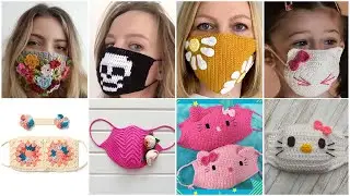 Gorgeous and elegent crochet face mask design ideas 2025❤️