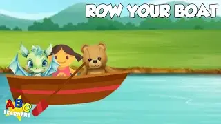 Row Your Boat | ABC Learners Kids Songs