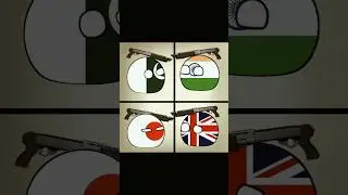 India pakistan japan Uk Relations #countryballs#india #uk