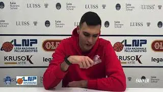 Luiss Roma 🆚 OraSí Ravenna | Sala stampa: coach Auletta