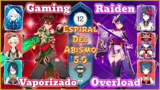 Abismo 5.0, Piso 12 Gaming C6 Vaporizado y Raiden C2 Overload