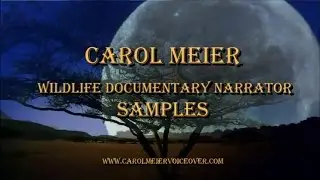 Wildlife Documentary Narrator Samples - Female Narrator