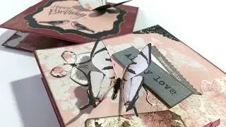 Two Butterfly Cards with Kaisercraft's Ma Cherie