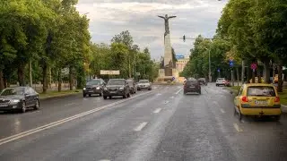 БУХАРЕСТ / BUCHAREST  ( BULEVARDUL AVIATORILOR -CALEA VICTORIEI) JUNE 2024