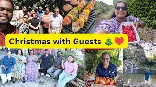 BBQ, Biriyani, Fruit Picking,Apple Garden & Christmas Surprises | Guest Vlog- NEW ZEALAND தமிழ் VLOG