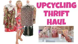 Thrift Haul , On The Hunt For Upcycling Materials