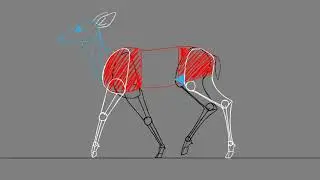 Deer WalkCycle