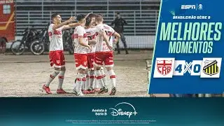 CRB GOLEIA Novorizontino com grande atuação de Douglas Baggio na SÉRIE B | MELHORES MOMENTOS