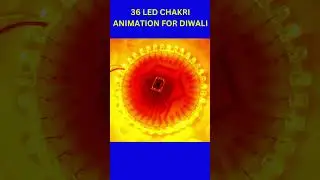 LED circuits | Electronics projects/Epic LED Chakri! 36 LED Running Light  🔥💡 #Shorts#YT SHORTS