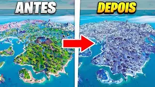 TRANSFORMEI O MAPA TODO EM CROMO!