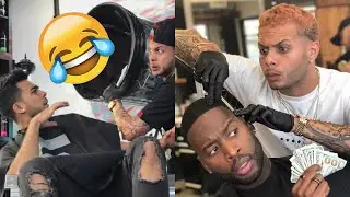 FUNNIEST BARBER IN THE WORLD !!!