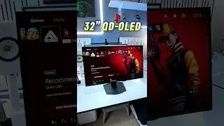 Этот 32-дюймовый игровой OLED-монитор с разрешением 4K просто потрясающий!