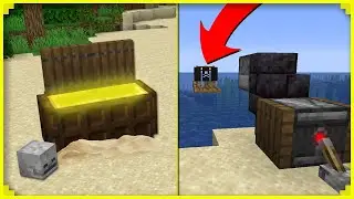 🦊5 Decorações de PIRATA no MINECRAFT