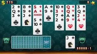 Classic Solitaire card game - Puzzle for your free time