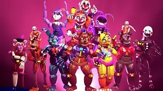 Advanced Animatronics sing the FNAF 1 song