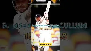 Fastest Double Century in Test Cricket #cricket #shorts @Crickchallengers