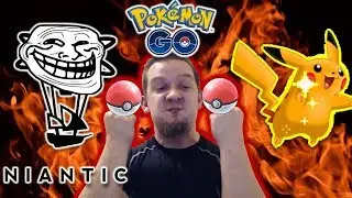 MEGACRASHER RAGES OVER PLAYERS LOSING SHINY PIKACHU OVER A GLITCH IN POKEMON GO!!