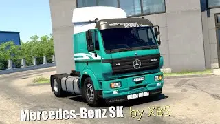 ETS2 v1.40 | NEW Mercedes-Benz SK by XBS - Euro Truck Simulator 2 Mods Review 2K