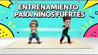 Entrenamiento para Niños Fuertes: Desarrolla Huesos y Músculos (20 Min)
