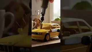 Car Cutting ASMR #asmr #automobile #satisfying #relaxing #3dprinted #toys #robot #starwars #fly